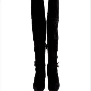 NEVER WORN- Over the knew /thigh high suede GUCCI boots